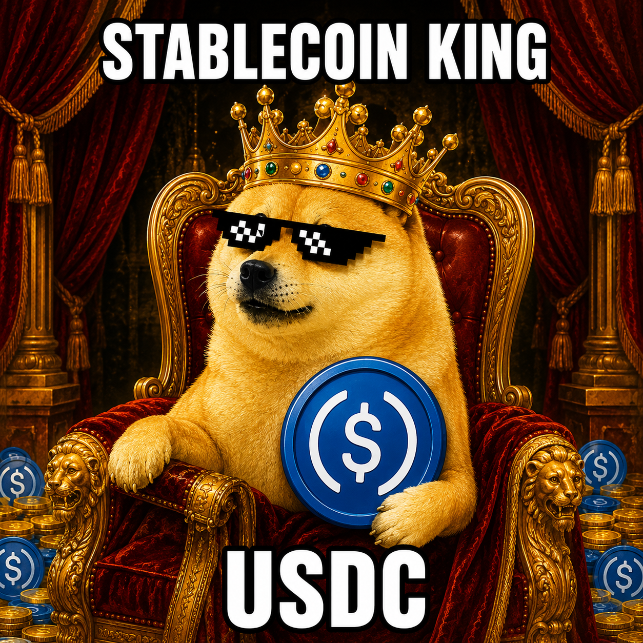 USDC meme 9